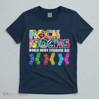 Rock Your Socks For World Down Syndrome Day T-Shirt thumb 5