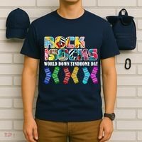 Rock Your Socks For World Down Syndrome Day T-Shirt thumb 6