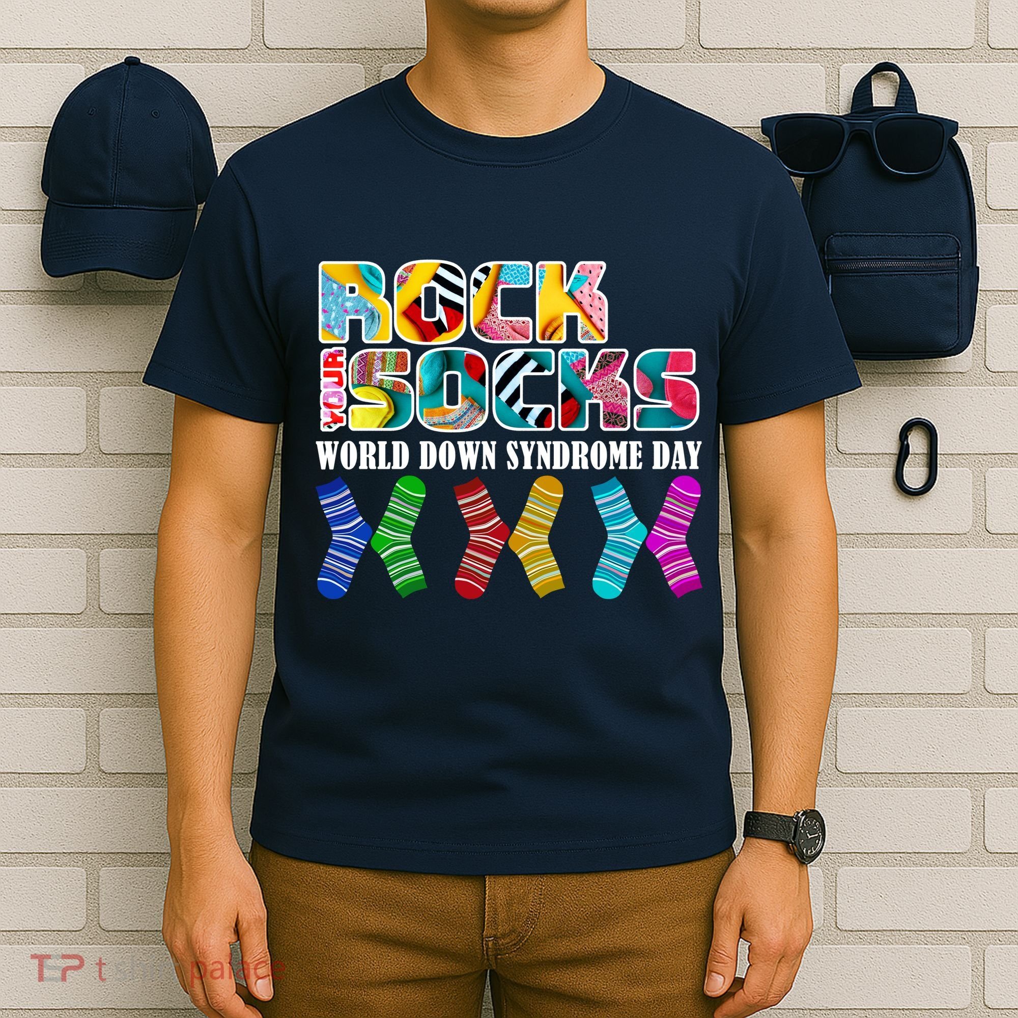 Rock Your Socks For World Down Syndrome Day T-Shirt