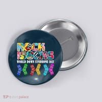 Rock Your Socks For World Down Syndrome Day Button thumb 0