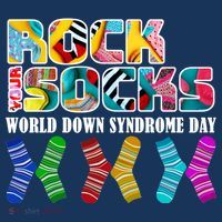 Rock Your Socks For World Down Syndrome Day Button thumb 1