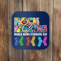 Rock Your Socks For World Down Syndrome Day Coaster thumb 0