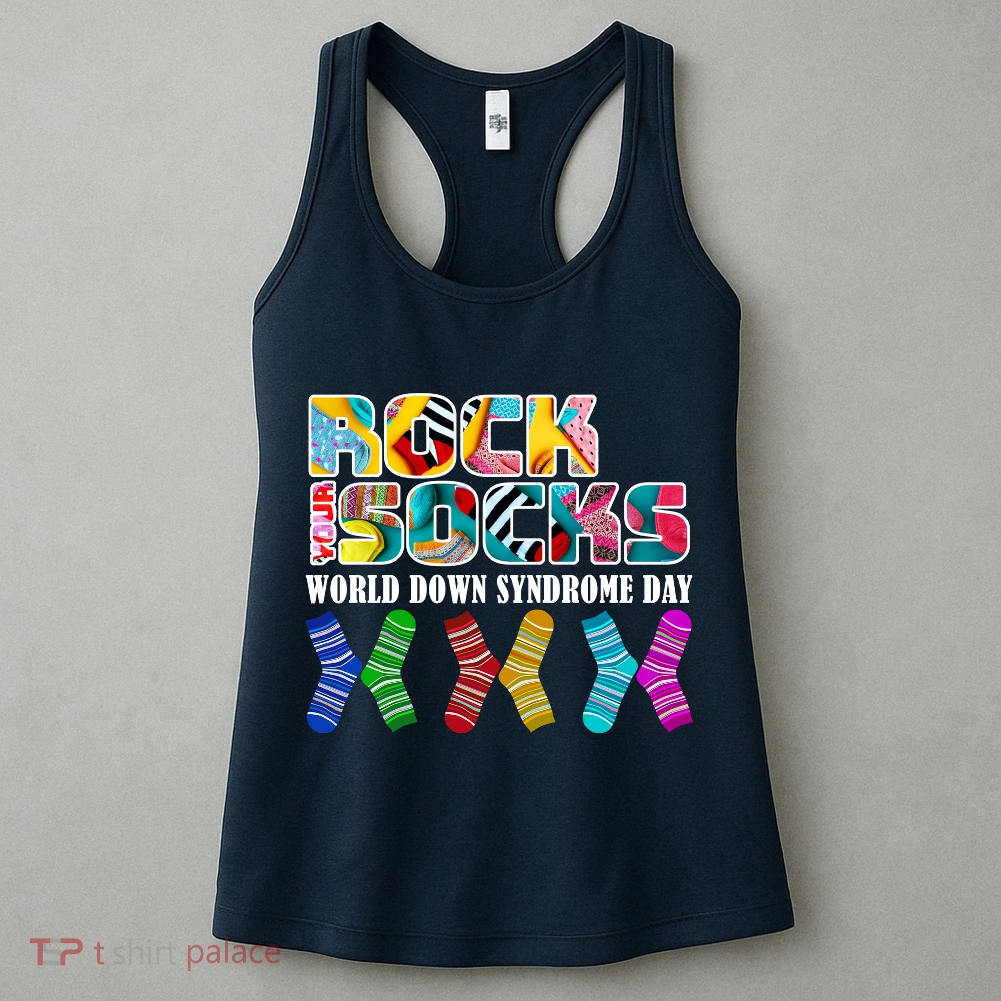 Rock Your Socks For World Down Syndrome Day Women's Tank Top