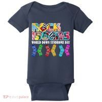 Rock Your Socks For World Down Syndrome Day Baby Bodysuit thumb 0