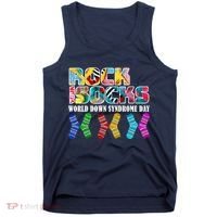 Rock Your Socks For World Down Syndrome Day Tank Top thumb 0