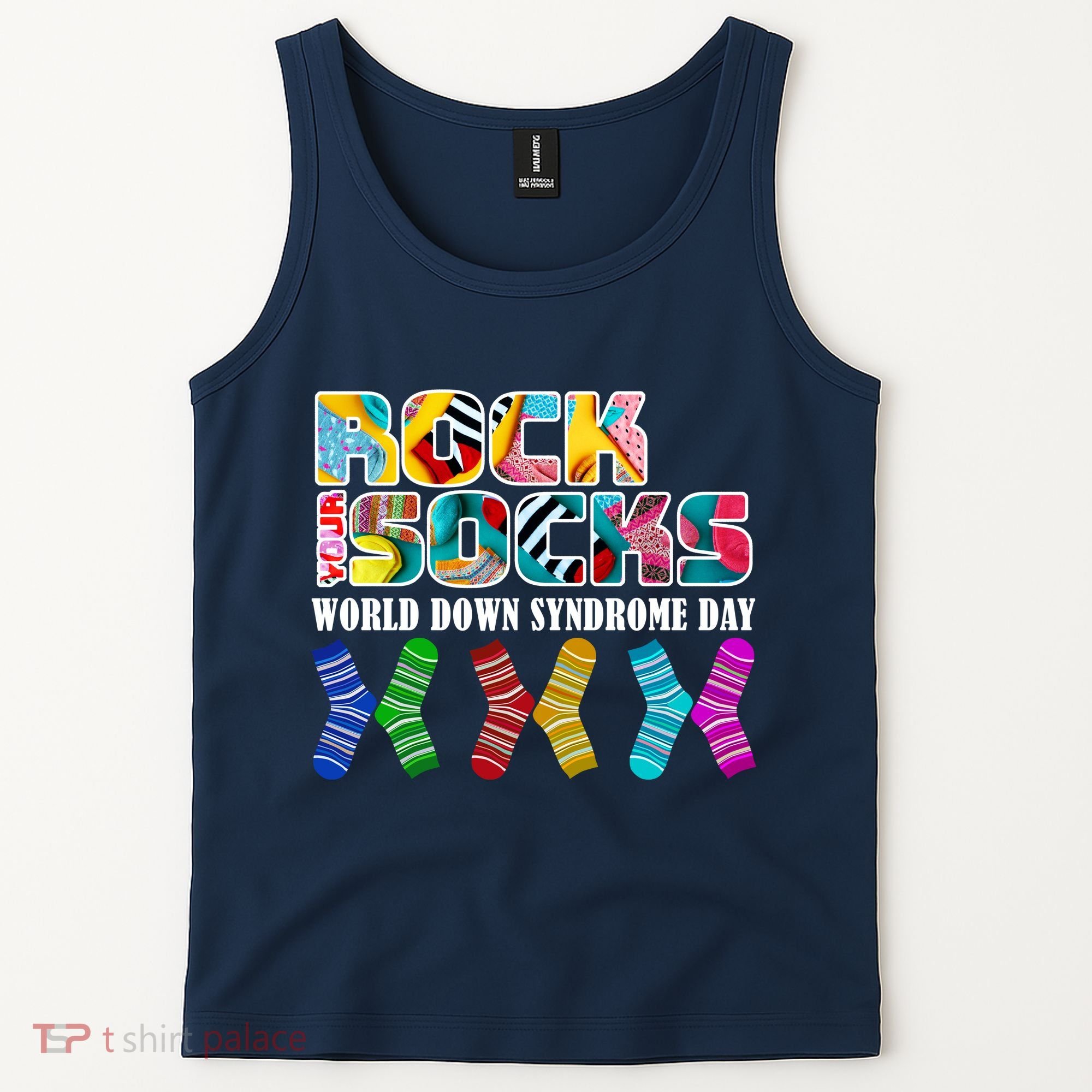Rock Your Socks For World Down Syndrome Day Tank Top