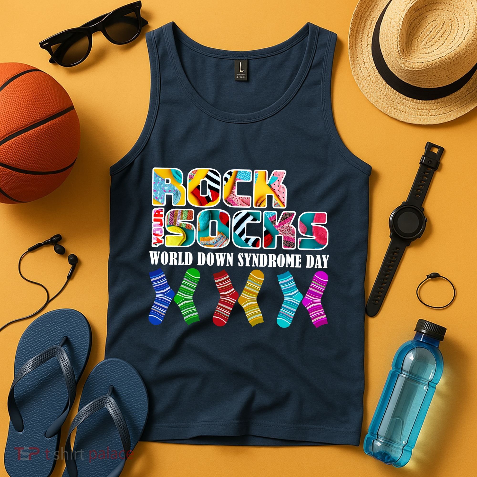 Rock Your Socks For World Down Syndrome Day Tank Top