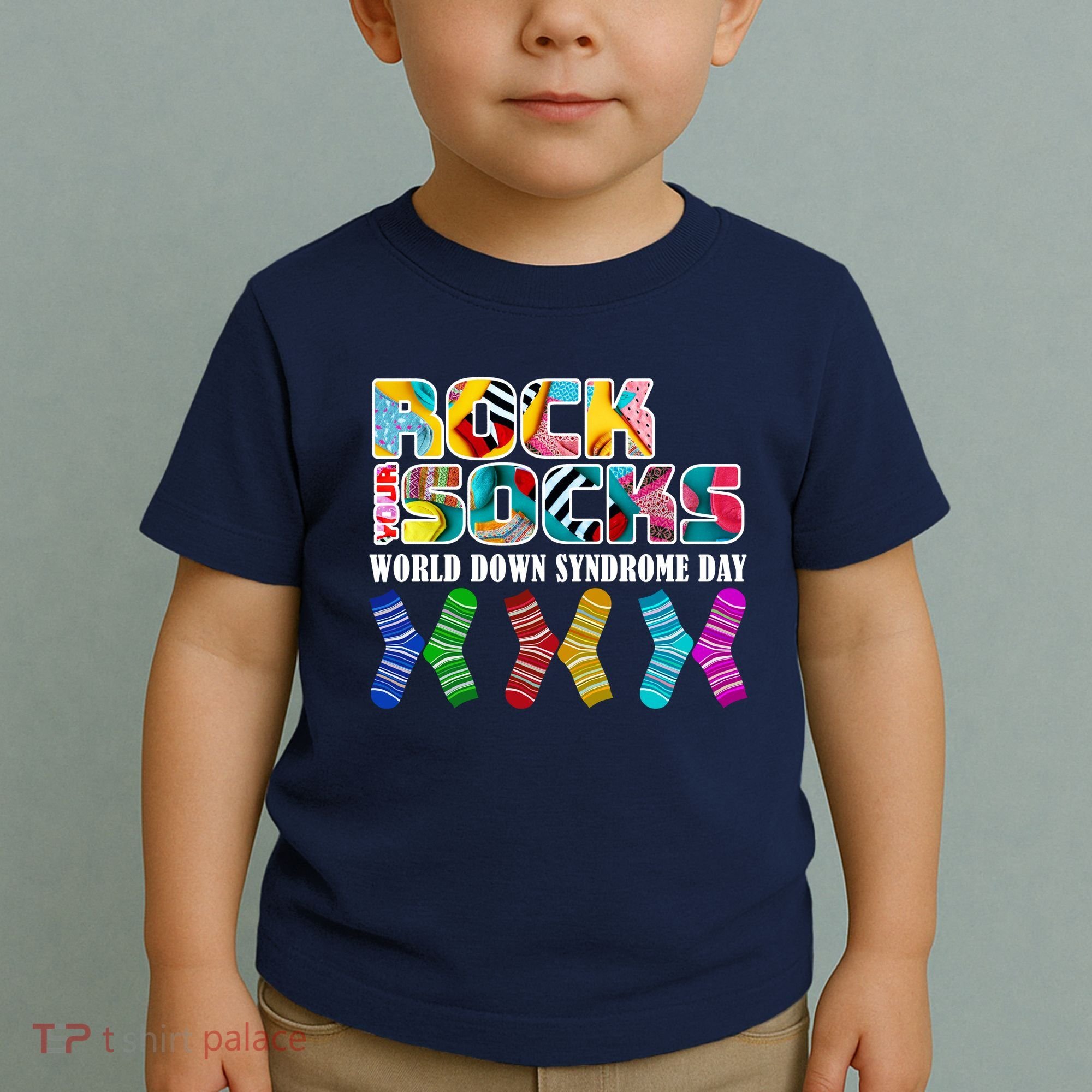 Rock Your Socks For World Down Syndrome Day Toddler T-Shirt