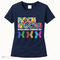Rock Your Socks For World Down Syndrome Day Women's T-Shirt thumb 0