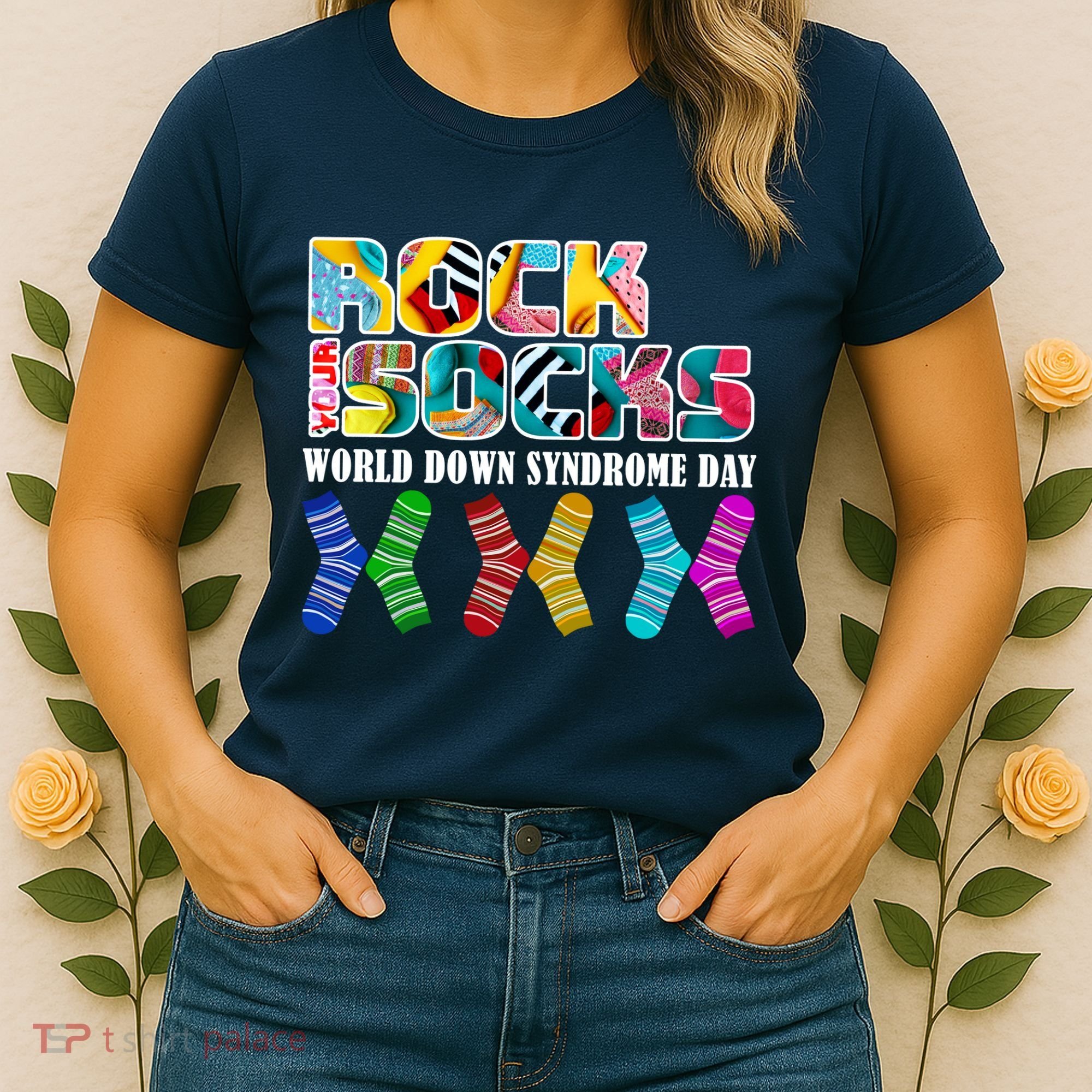 Rock Your Socks For World Down Syndrome Day Women's T-Shirt