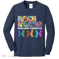 Rock Your Socks For World Down Syndrome Day Kids Long Sleeve Shirt thumb 0
