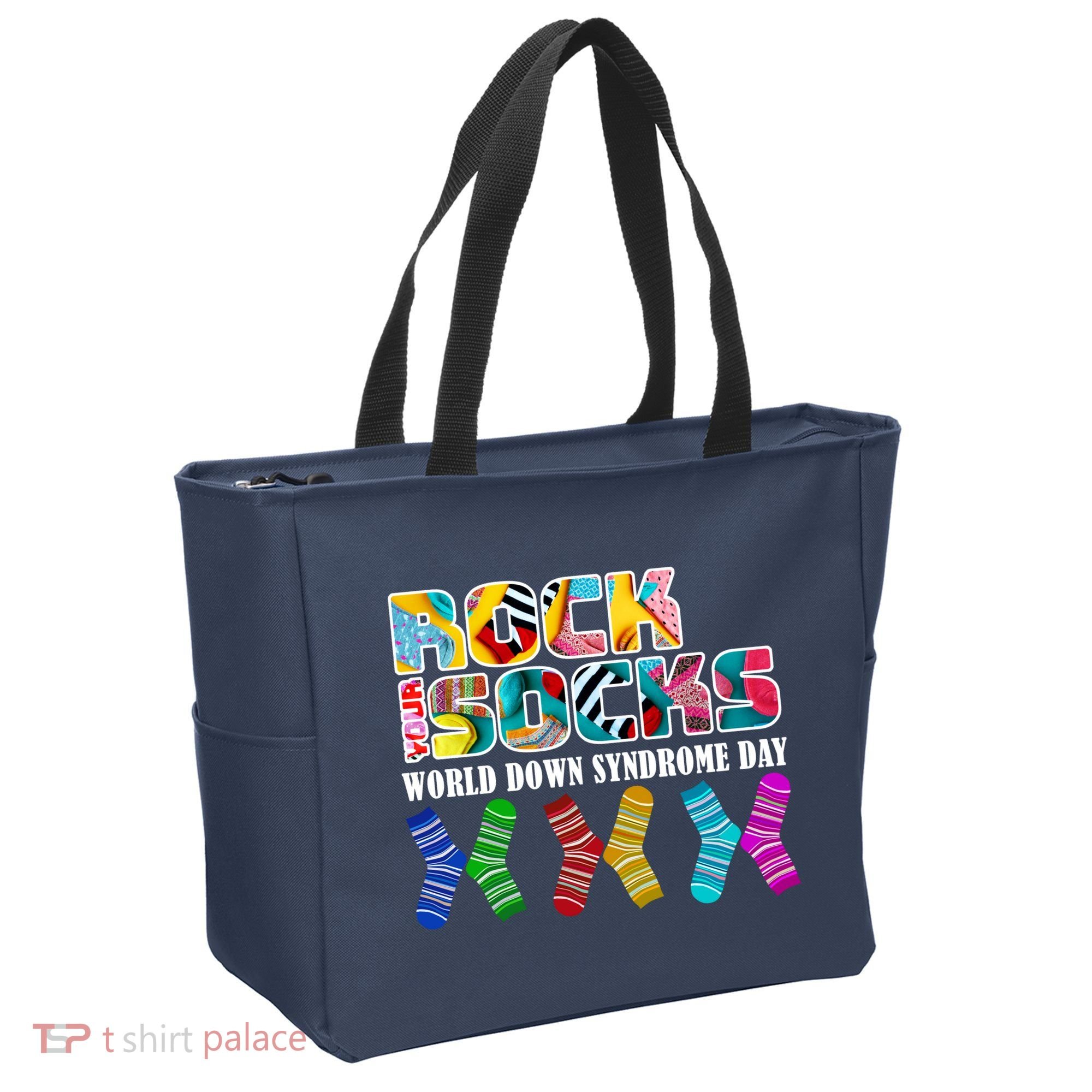 Rock Your Socks For World Down Syndrome Day Tote Bag