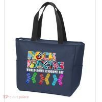 Rock Your Socks For World Down Syndrome Day Tote Bag thumb 3