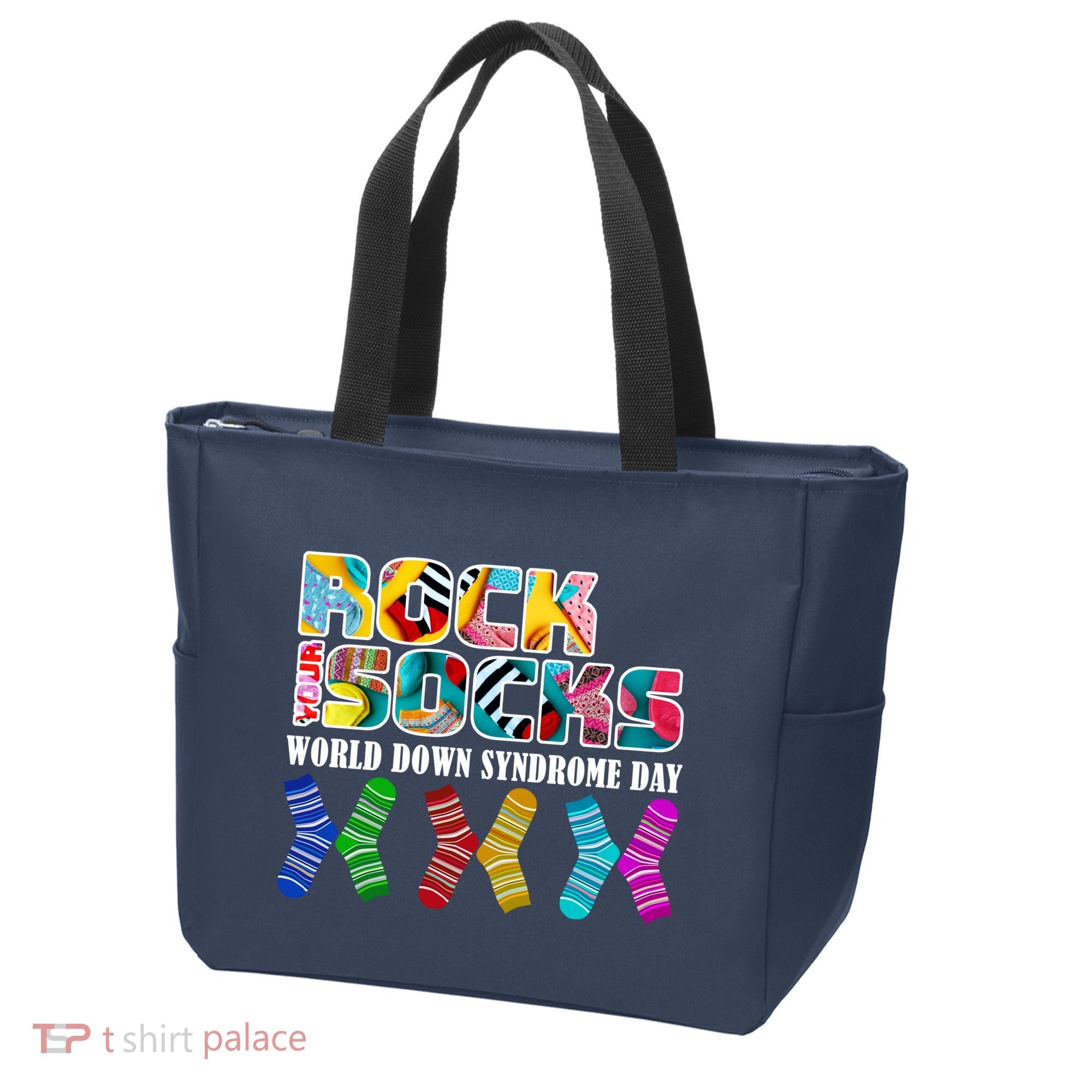 Rock Your Socks For World Down Syndrome Day Tote Bag