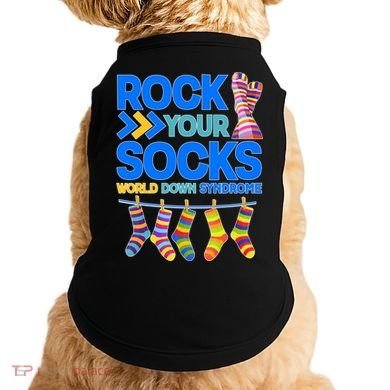 Rock Your Socks World Down Syndrome Awareness Day Doggie Tank