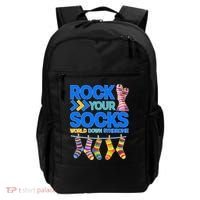 Rock Your Socks World Down Syndrome Awareness Day Backpack thumb 0