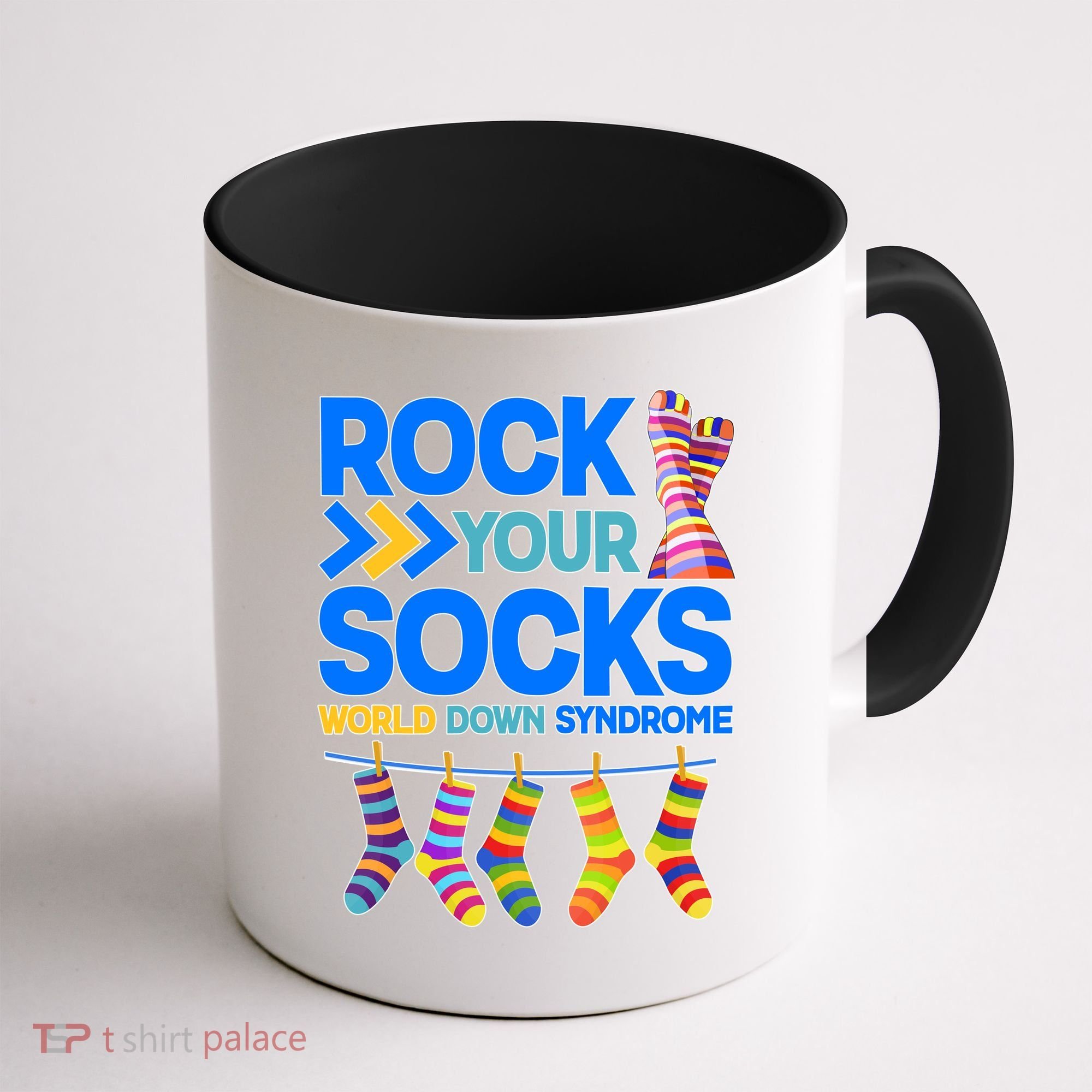 Rock Your Socks World Down Syndrome Awareness Day Coffee Mug