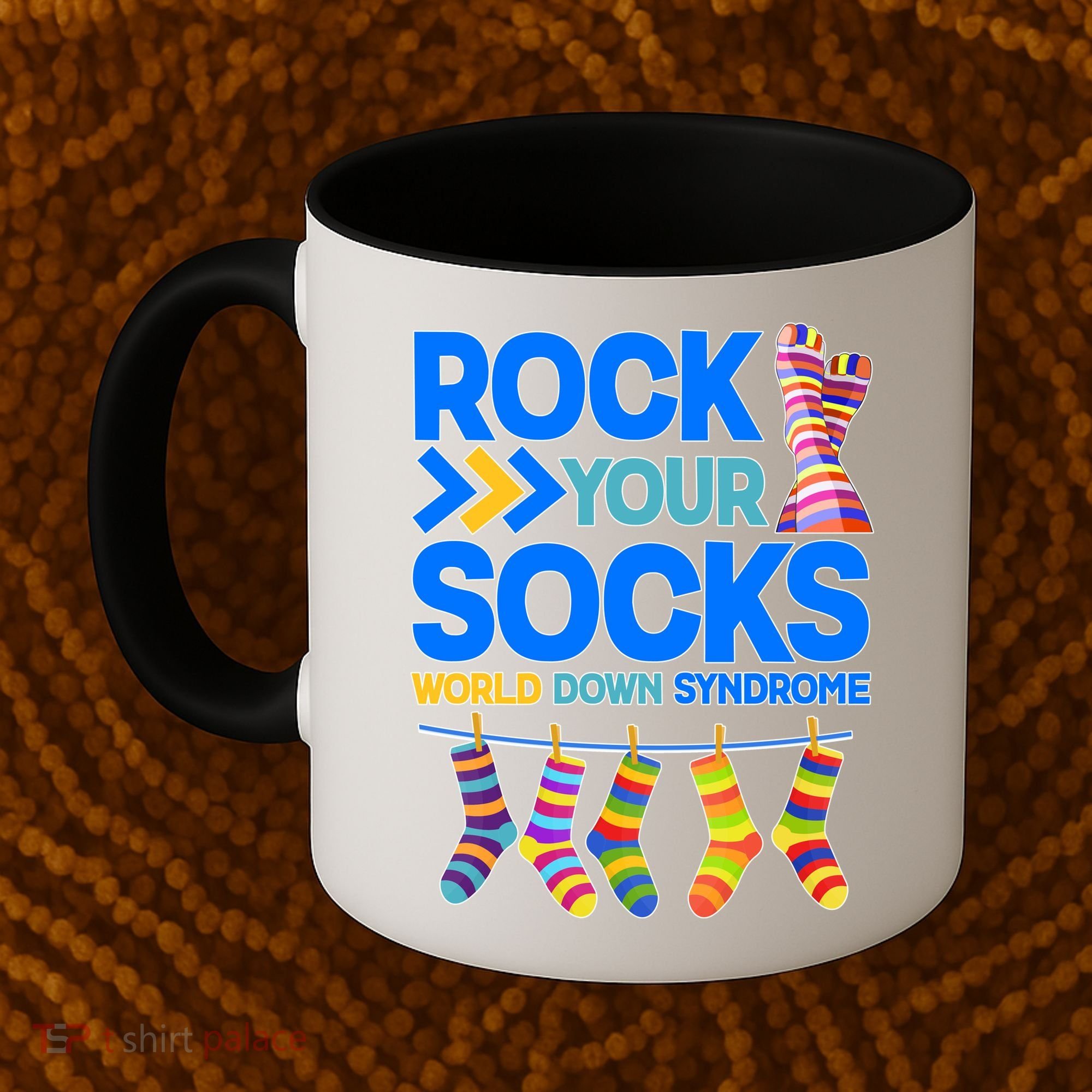 Rock Your Socks World Down Syndrome Awareness Day Coffee Mug