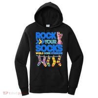 Rock Your Socks World Down Syndrome Awareness Day Women's Hoodie thumb 0