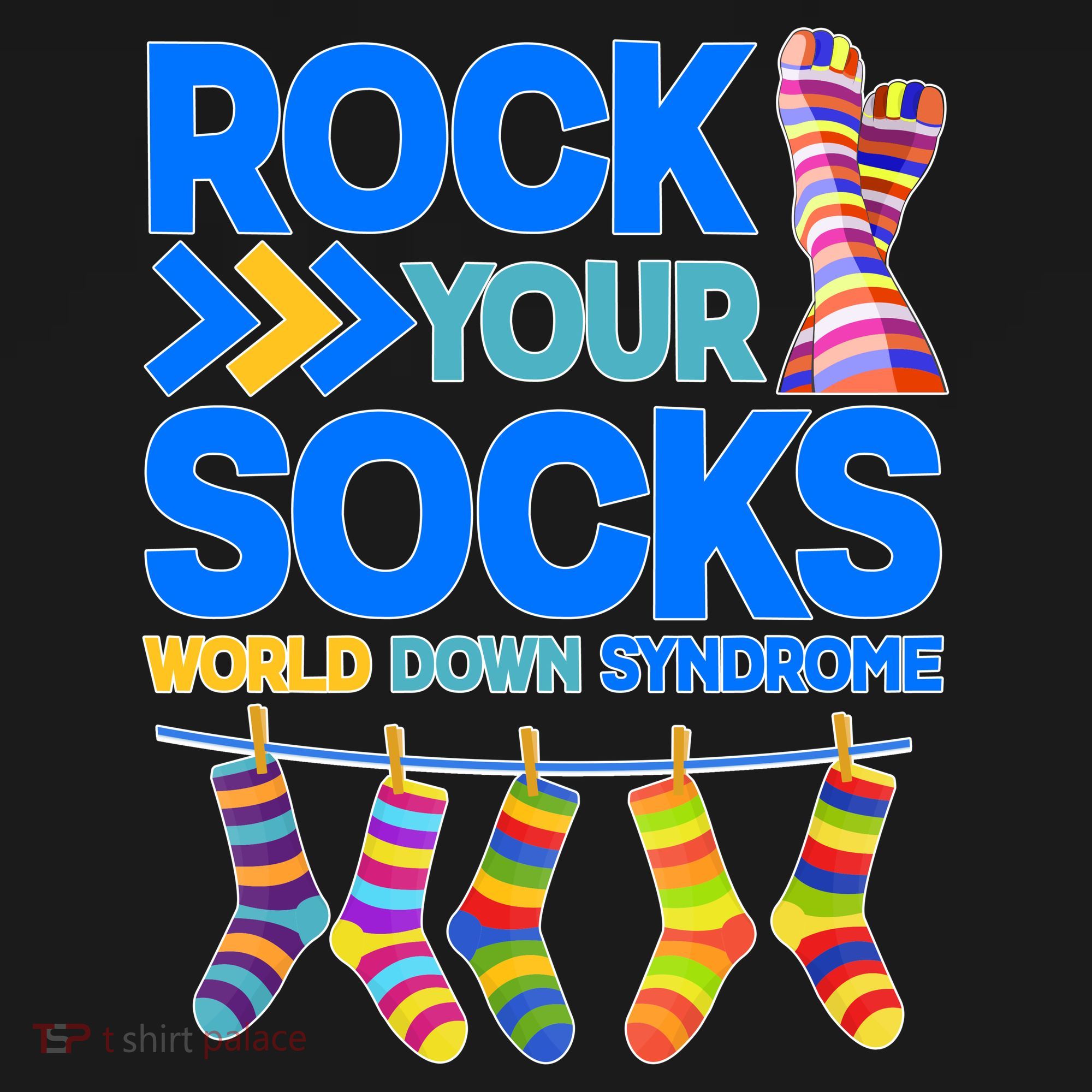 Rock Your Socks World Down Syndrome Awareness Day Mousepad