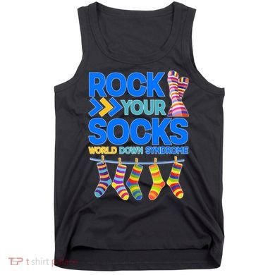 Rock Your Socks World Down Syndrome Awareness Day Tank Top