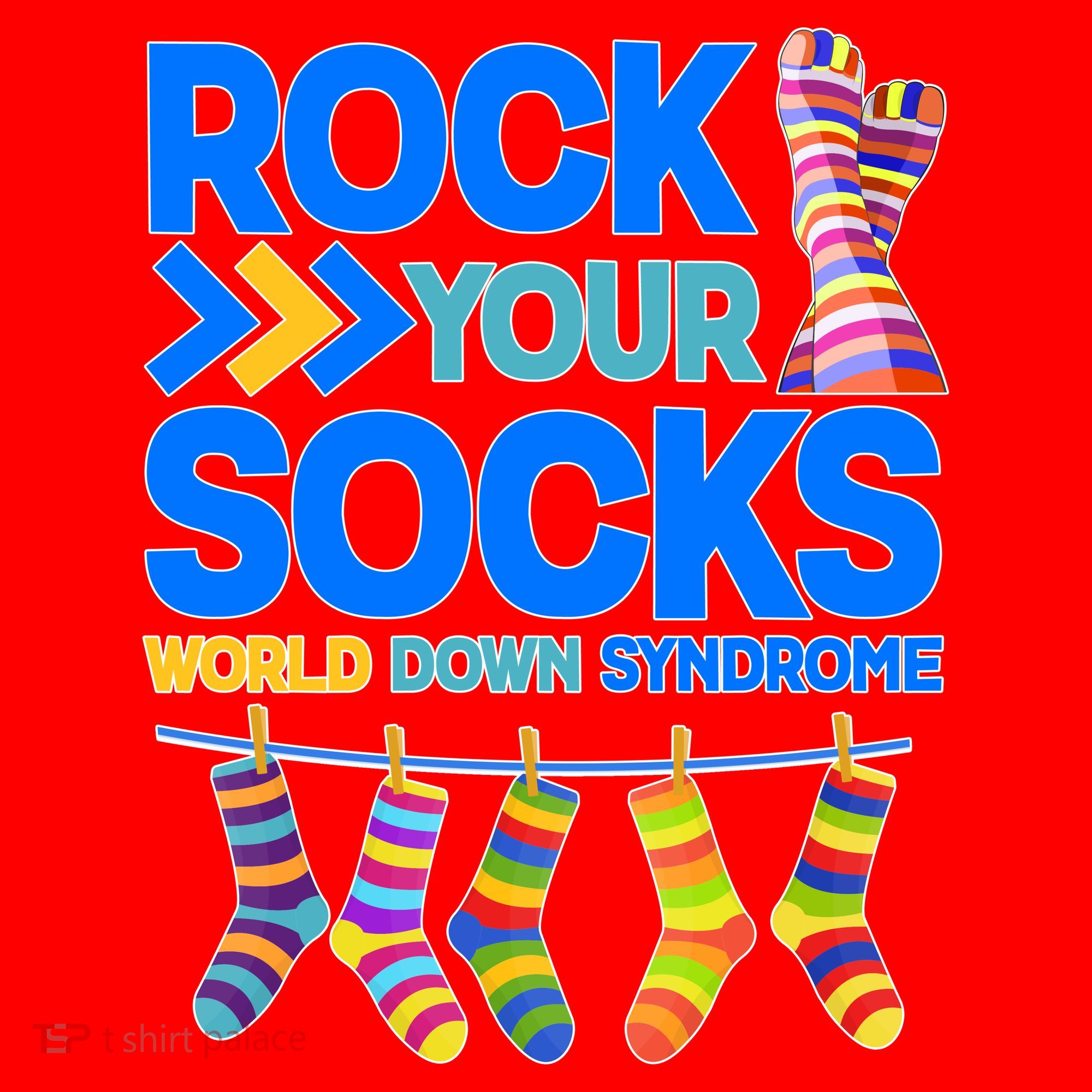 Rock Your Socks World Down Syndrome Awareness Day Santa Hat