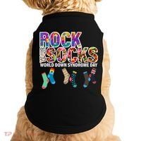 Rock Your Socks World Down Syndrome Day Doggie Tank thumb 0