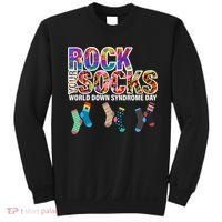 Rock Your Socks World Down Syndrome Day Sweatshirt thumb 0