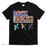 Rock Your Socks World Down Syndrome Day T-Shirt thumb 0