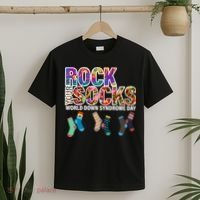 Rock Your Socks World Down Syndrome Day T-Shirt thumb 2