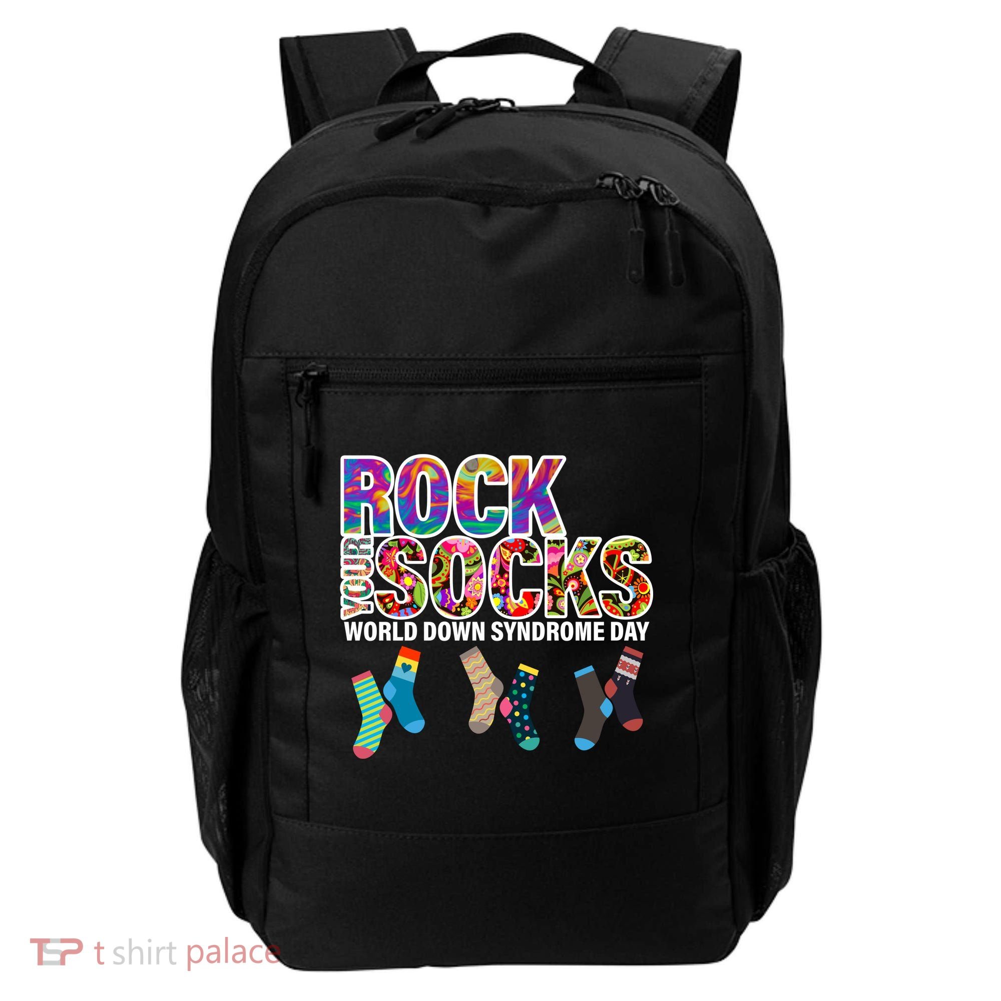 Rock Your Socks World Down Syndrome Day Backpack