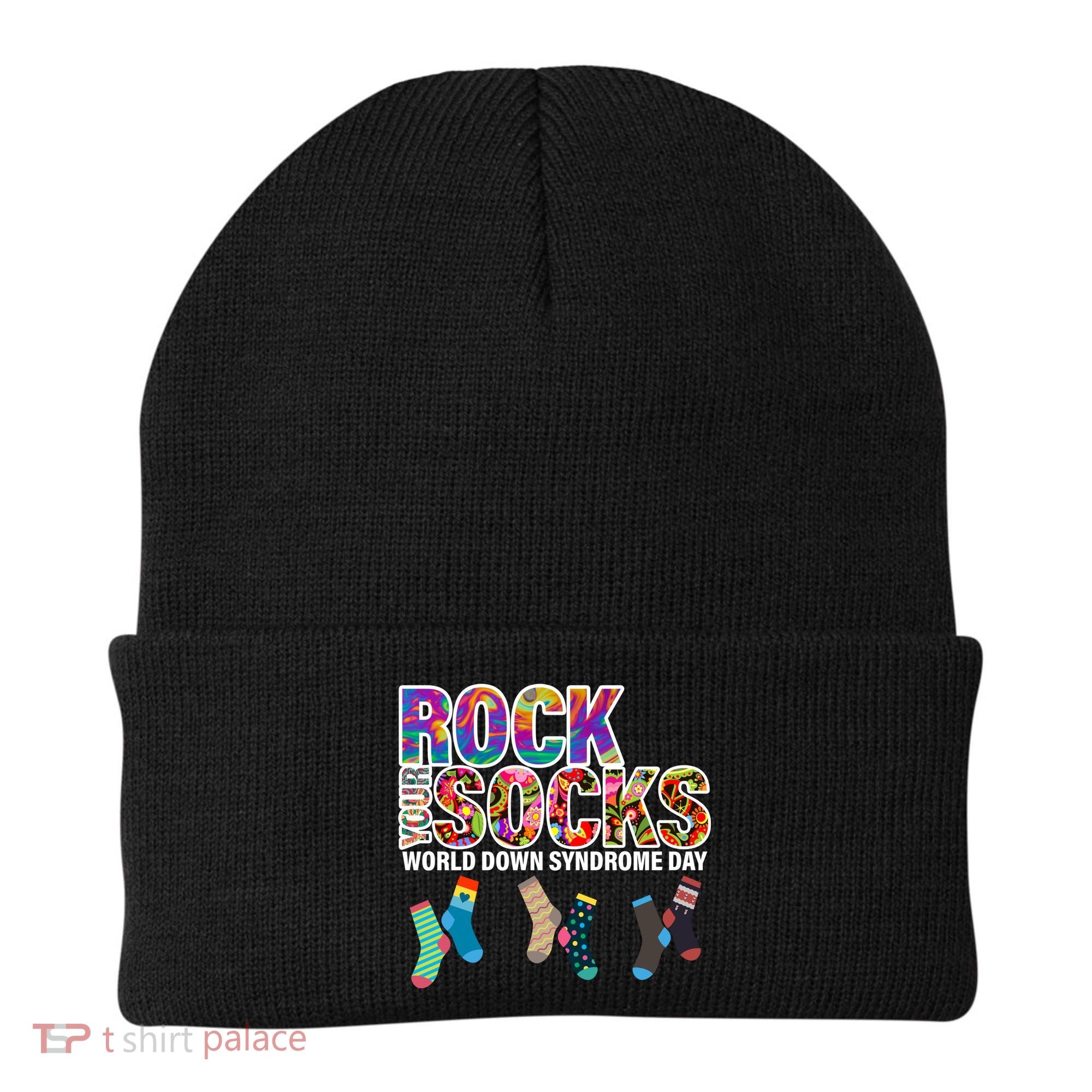 Rock Your Socks World Down Syndrome Day Beanie