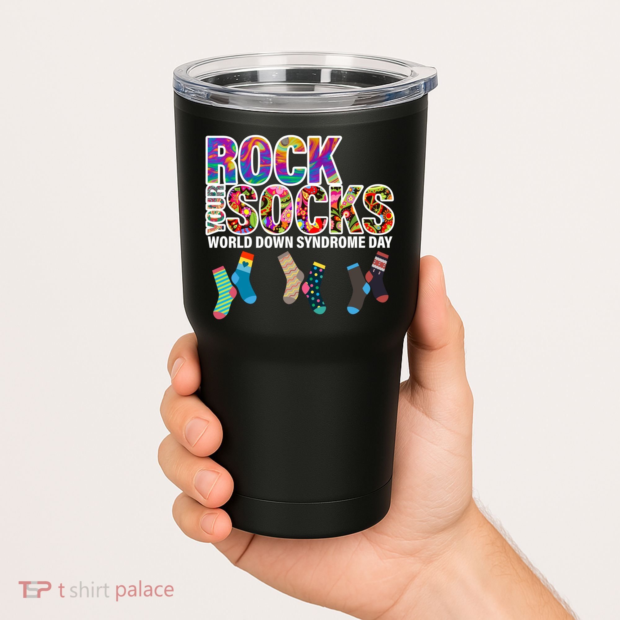 Rock Your Socks World Down Syndrome Day Tumbler