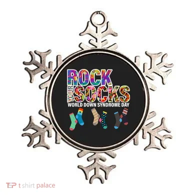 Rock Your Socks World Down Syndrome Day Ornament