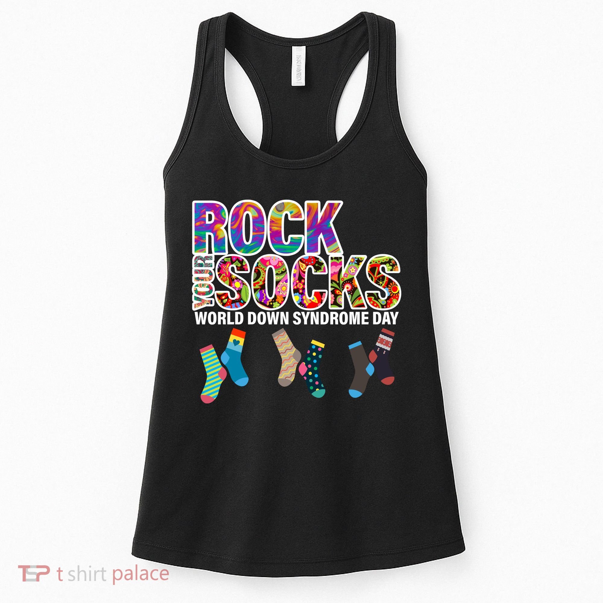 Rock Your Socks World Down Syndrome Day Women's Tank Top