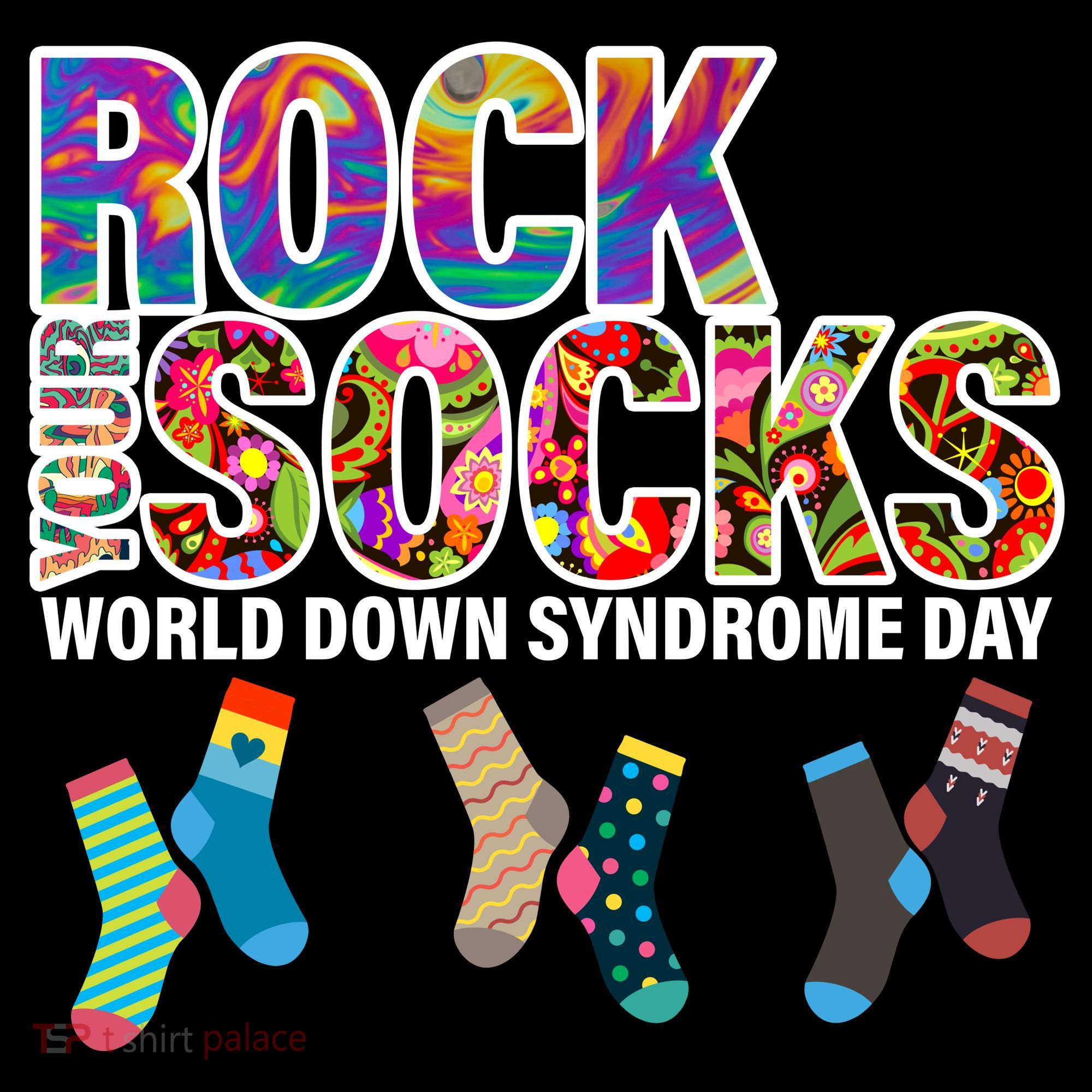 Rock Your Socks World Down Syndrome Day Women's T-Shirt