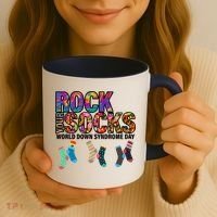 Rock Your Socks World Down Syndrome Day Coffee Mug thumb 3