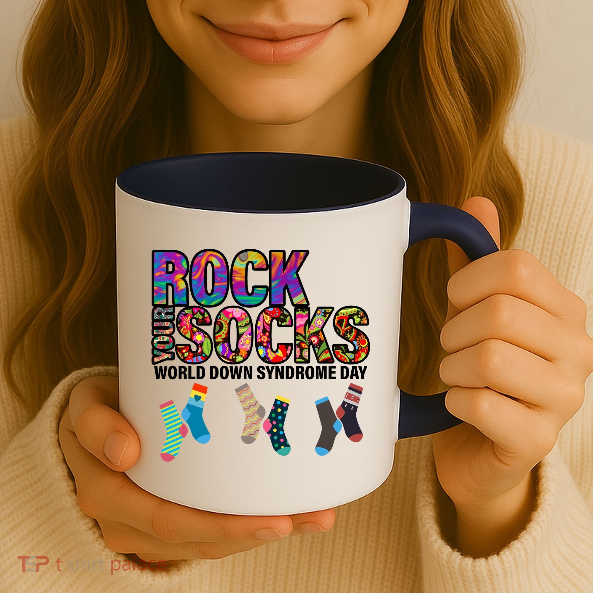 Rock Your Socks World Down Syndrome Day Coffee Mug