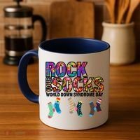 Rock Your Socks World Down Syndrome Day Coffee Mug thumb 4