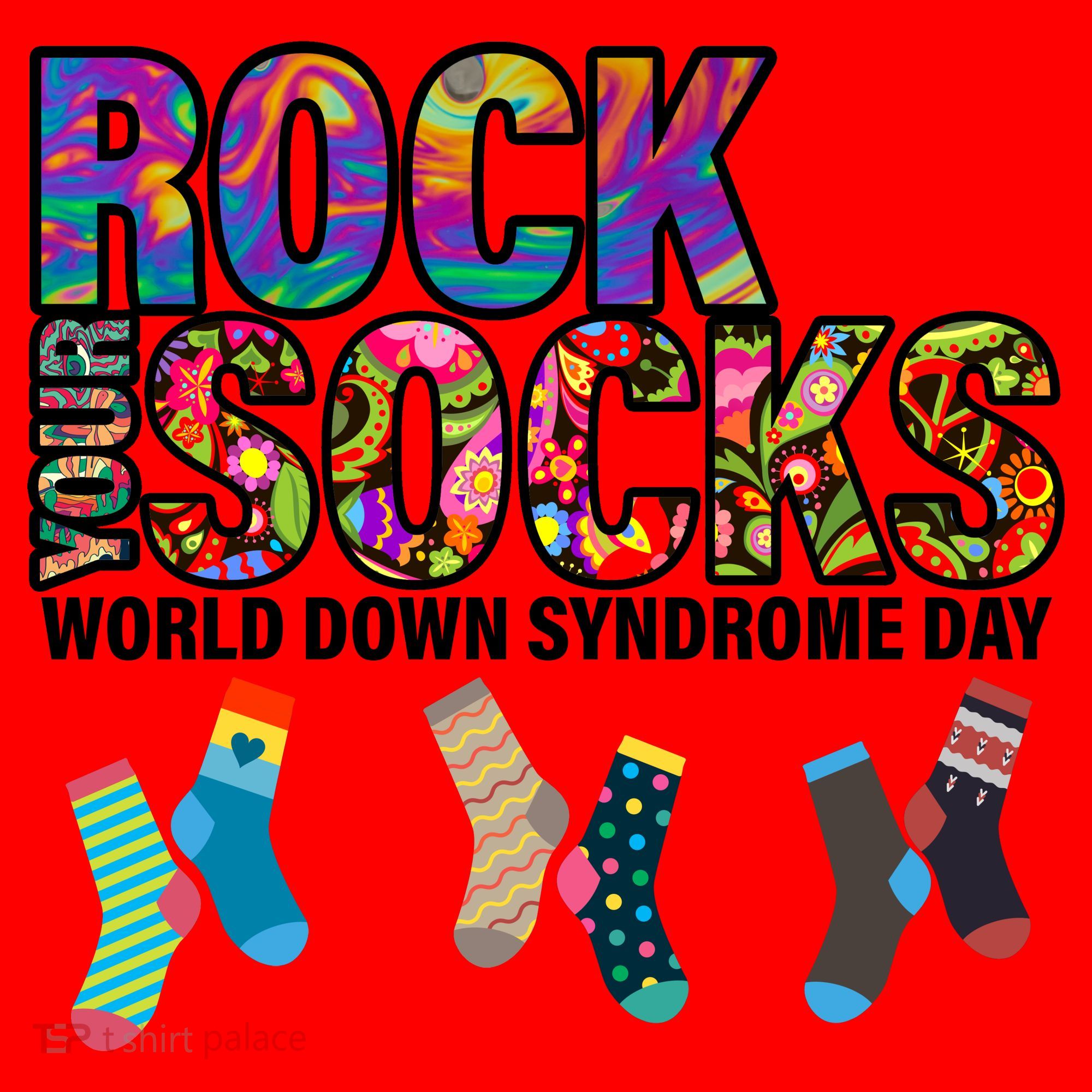 Rock Your Socks World Down Syndrome Day Santa Hat