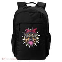 Rockabilly Rottweiler Dog Backpack thumb 0