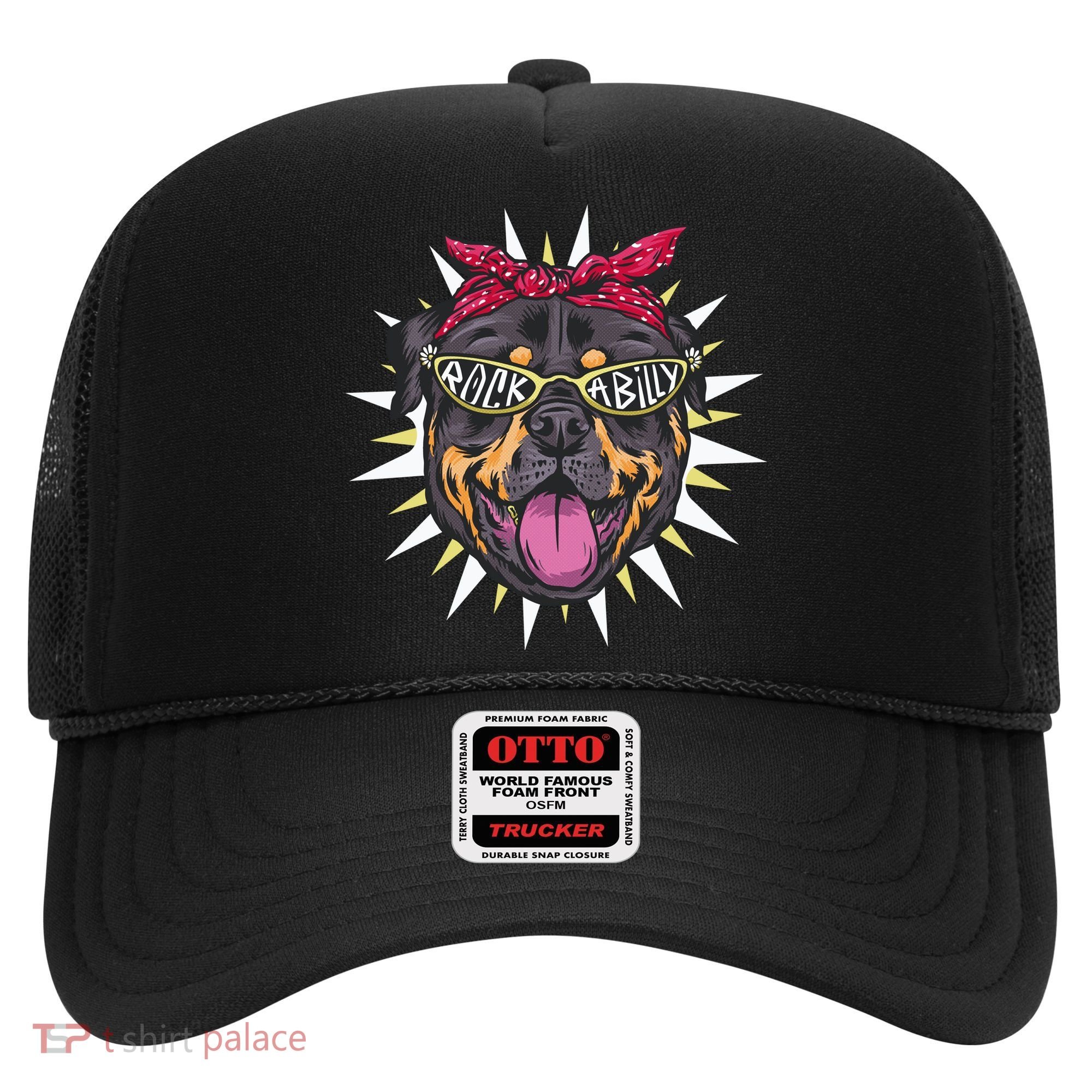 Rockabilly Rottweiler Dog Hat
