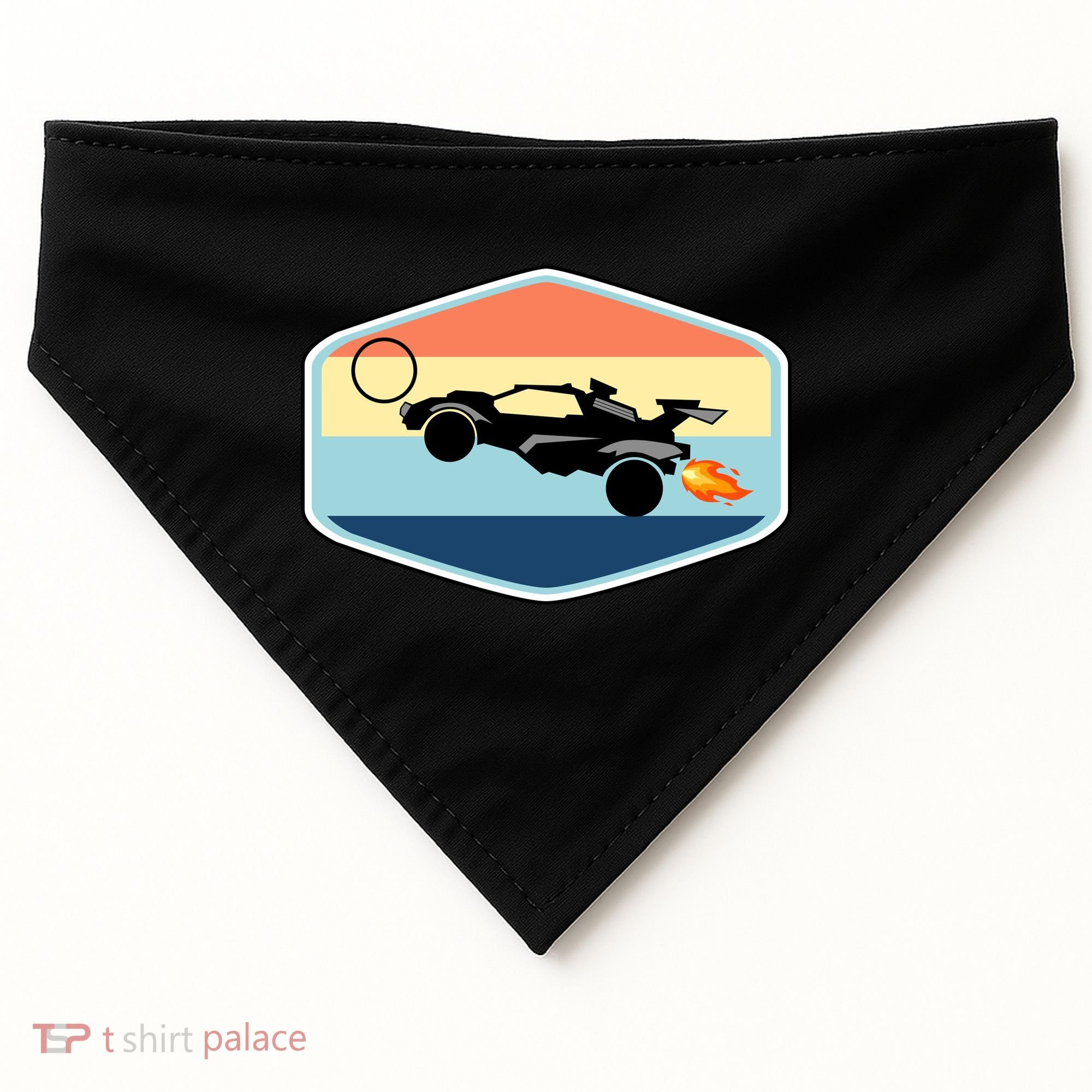 Rocket Socceer Car Badge USA-Made Doggie Bandana