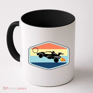 Rocket Socceer Car Badge Coffee Mug