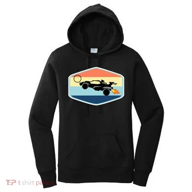 Rocket Socceer Car Badge Women's Hoodie