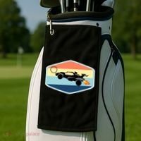 Rocket Socceer Car Badge Golf Towel thumb 2