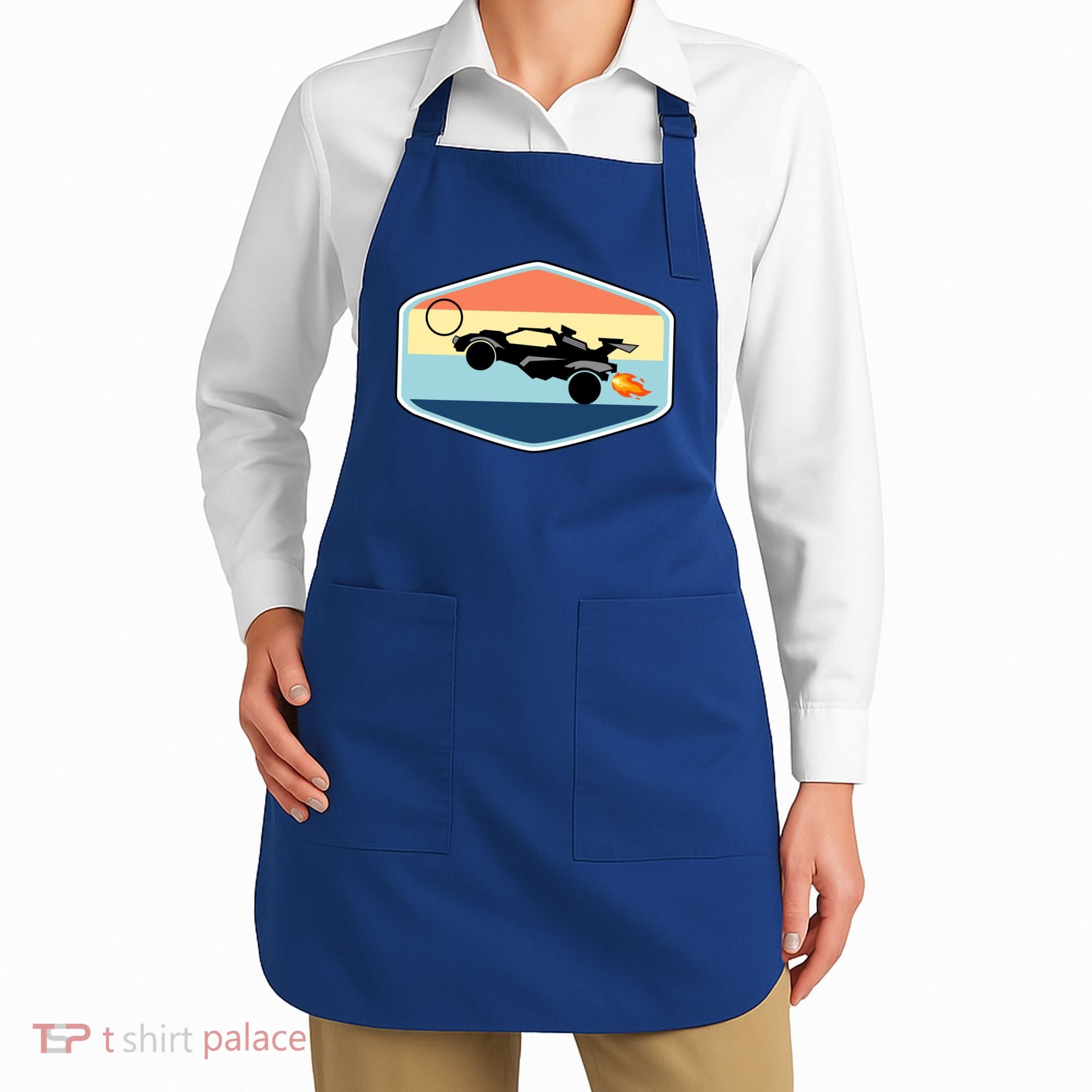 Rocket Socceer Car Badge Apron