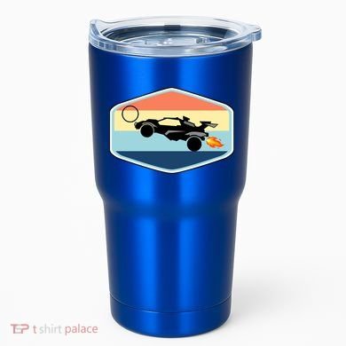 Rocket Socceer Car Badge Tumbler