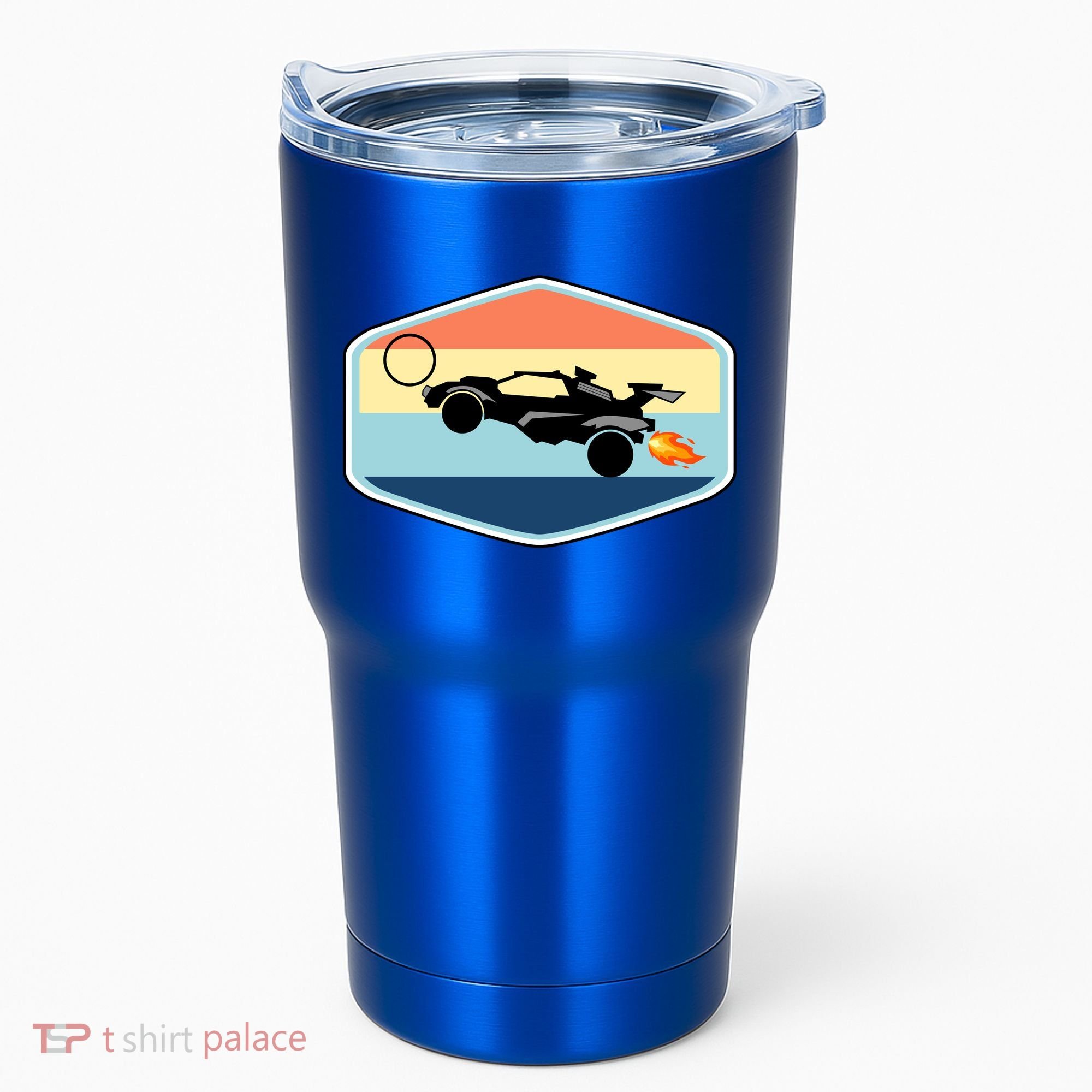 Rocket Socceer Car Badge Tumbler