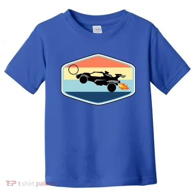 Rocket Socceer Car Badge Toddler T-Shirt